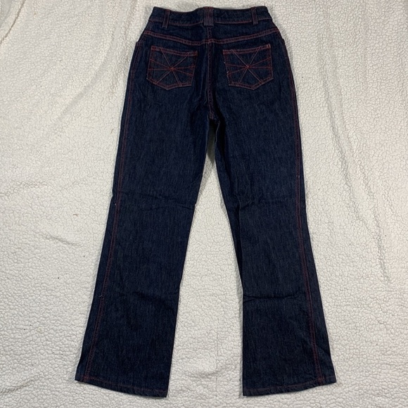 St. John Sport Women's Bootcut Dark Wash Jeans size 4 - Picture 5 of 7
